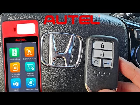 Видео: Программирование смарт-ключа Honda AUTEL KM100