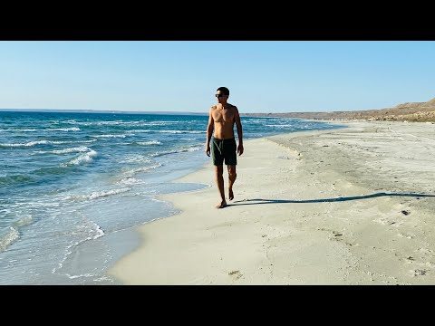 Видео: Голубая Лагуна жағажайы. Пляж Голубая  лагуна.#мангистау #каспийский #голубаялагуна