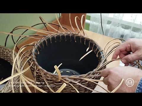 Видео: Урок плетения кашпо часть 3