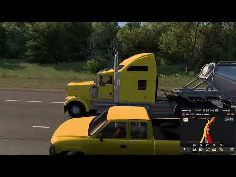 Видео: 20 ТОН КУКУРУДЗИ через Канзас! Kenworth ледве тягне — American Truck Simulator №7