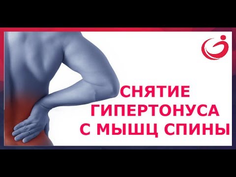 Видео: Снятие гипертонуса с мышц спины