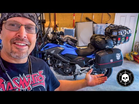 Видео: Установка цепного смазчика Tutoro на Honda NC750X