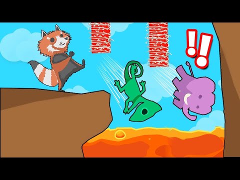 Видео: ХУДШАЯ КОМАНДА ЗА ВСЮ ИСТОРИЮ! ТЕРЯЕМ ДРУЗЕЙ В Ultimate Chicken Horse!