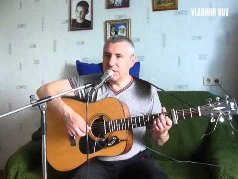 Видео: "Белой акации гроздья душистые" - романс под гитару