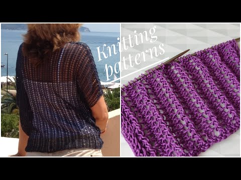 Видео: 🔥🔥🔥СУПЕР узор для вязания маек,топов,жилетов,кардиганов#вязание#вязаниеспицами