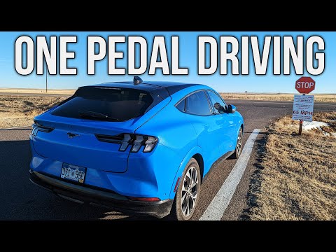 Видео: Что такое One Pedal Driving? Советы и рекомендации (Mach-E и другие электромобили)