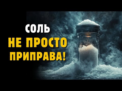 Видео: ВЫ ЭТОГО НЕ ЗНАЛИ! СОЛЬ - ЗАПРЕЩЕННОЕ ДУХОВНОЕ ОРУЖИЕ | Загадочный элемент, сохраняющий защиту