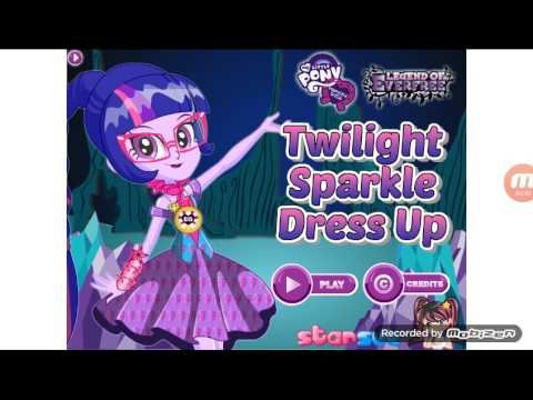 Видео: 3 Equestria Girls-одевалки : Сумеречная Искорка