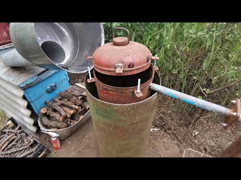 Видео: Первый Запуск Пиролизного Аппарата, Ищем недостатки