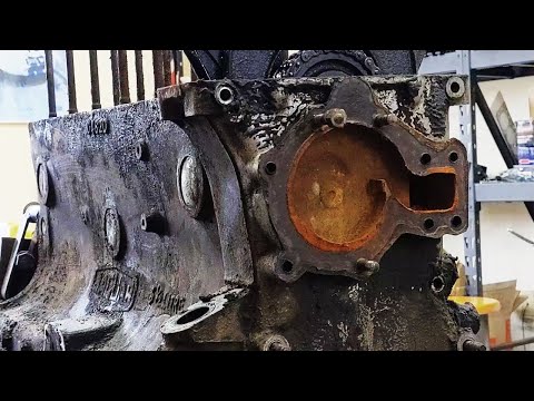 Видео: Редкий Jaguar XK120 1952 года, восстановление двигателя, часть 2