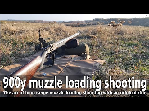 Видео: Соревнование по стрельбе из дульнозарядного оружия на 900 ярдов