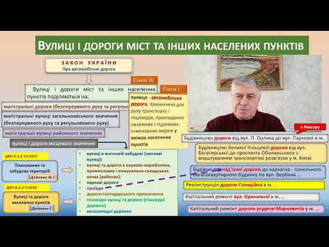 Видео: №54. Назва об’єкта будівництва - автомобільна дорога