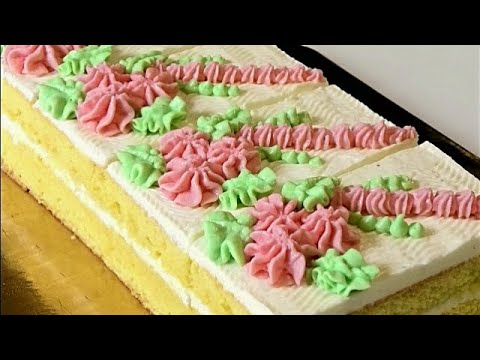 Видео: МАСЛЯНЫЙ КРЕМ всегда удачный. БИСКВИТНЫЕ ПИРОЖНЫЕ/Sponge cakes.