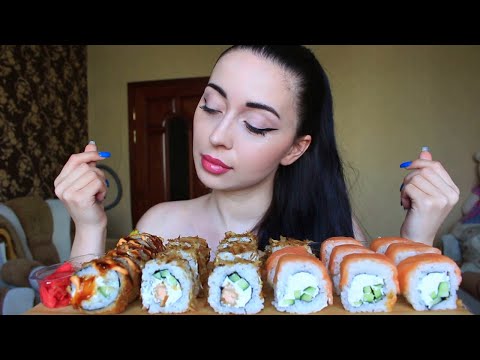 Видео: ПОДРУГА КИНУЛА НА ДЕНЬГИ 💰/ Суши 🍣 роллы / Mukbang asmr / Ayka Emilly