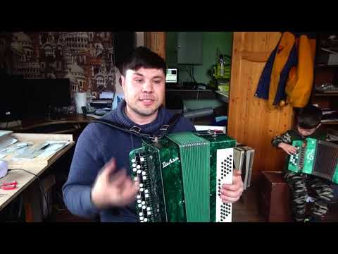 Видео: Баян Волга ремонт. Звездочка моя ясная на баяне