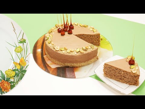 Видео: Очень вкусный Ореховый торт. Нежный и простой в приготовлении