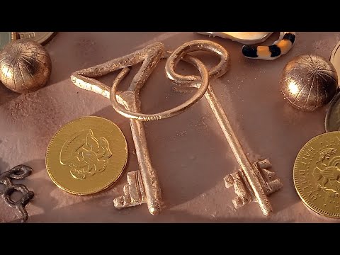 Видео: КЛЮЧИ из пластичного шоколада