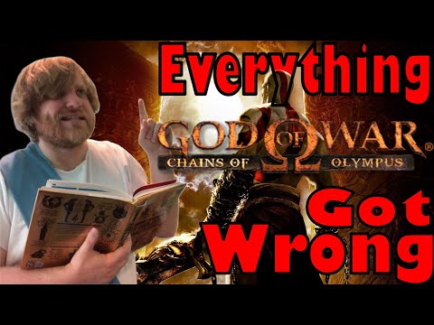 Видео: Все мифические неточности в God of War: Chains of Olympus