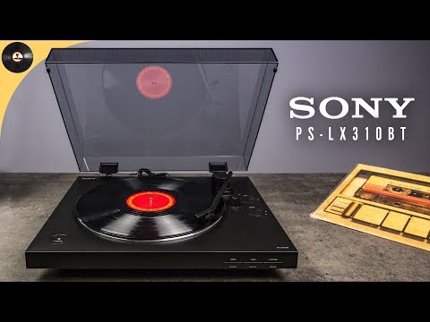 Видео: Обзор проигрывателя винила Sony PS-LX310BT
