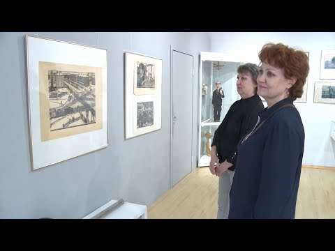 Видео: В Ярославле открылась выставка, посвящённая Спартаку Глушкову