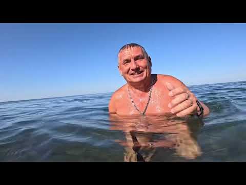 Видео: #Анапа.Сегодня 04.07.2025. Чёрное море.Пляж « 40 лет Победы».Время 8.00. Воздух 22. Море 22. Купание