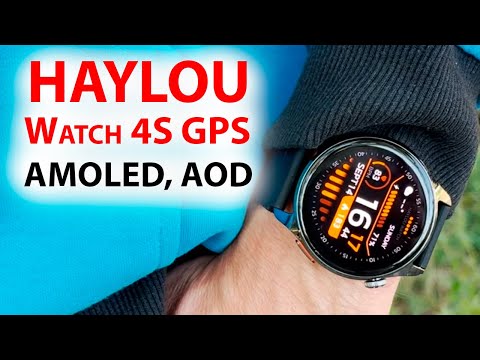 Видео: СМАРТ ЧАСЫ от XIAOMI с GPS, AMOLED, AOD - HAYLOU Watch 4S GPS, 1.43", Блютуз звонки, 🔋до 12 дней