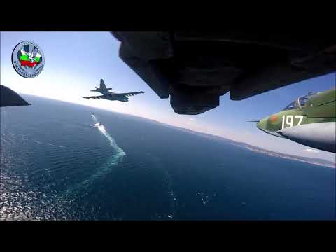 Видео: Щурмовикът Су-25 в действие... "БРИЗ 2018"