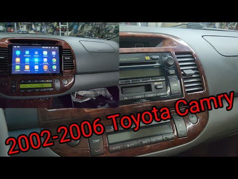 Видео: Установка камеры заднего вида на Toyota Camry 02-06 Android Carplay
