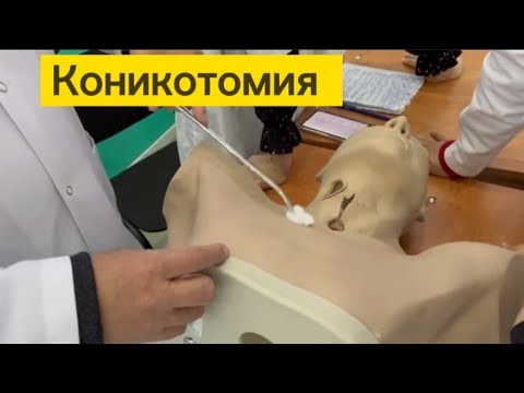 Видео: Коникотомия (қазақша) Медицина студенттеріне дайындық👨🏻‍⚕️👩🏻‍⚕️