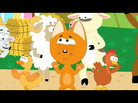 Видео: ПРЕМЬЕРА! 🐱 Котэ ТВ - Песенка котёнка о животных | Мультсборник для детей