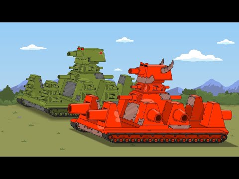 Видео: Все серии: История КВ-44 - Мультики про танки