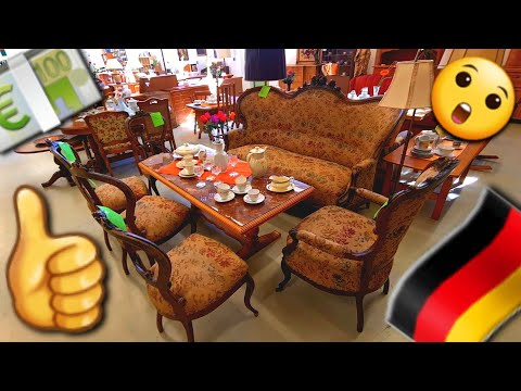 Видео: АНТИК 🔴 МЕБЕЛЬ И Т.Д. ГЕРМАНИЯ БАРАХОЛКА