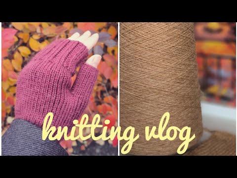 Видео: Вязовлог спицы. Готовые работы и процессы. Планы на вязание.