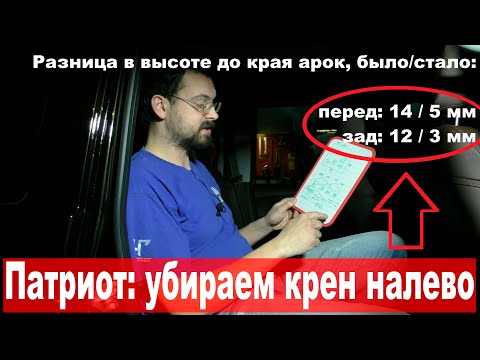 Видео: УАЗ Патриот: исправляем хронический крен налево