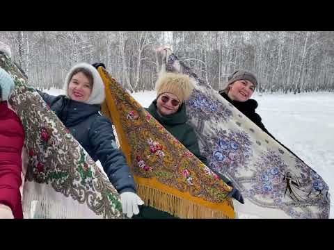 Видео: Ансамбли "Фиеста" и "Интрига" - Белым снегом замело