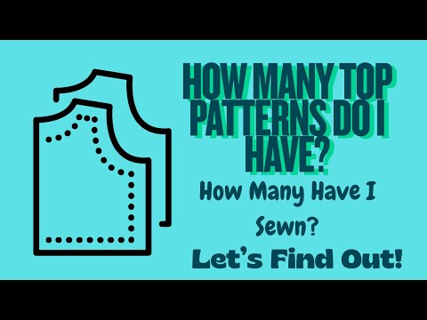 Видео: Сколько из моих лучших выкроек я сшила?