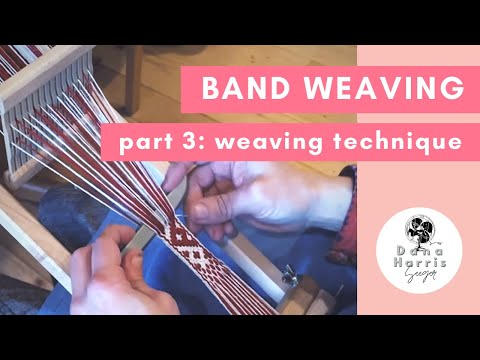 Видео: Узколеночное ткачество, часть 3: Методы ткачества