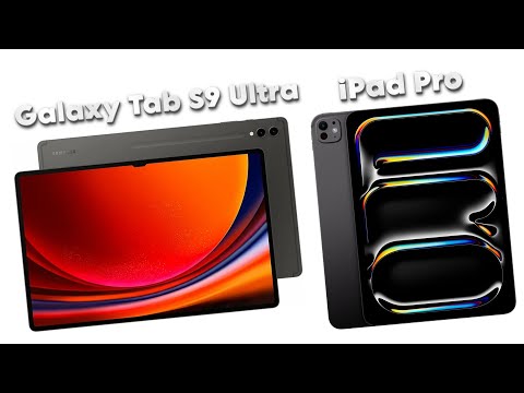 Видео: Сравнения Samsung Galaxy Tab S9 Ultra и Apple iPad Pro 2024