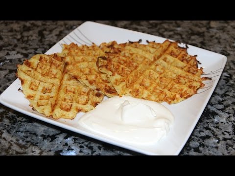 Видео: ДРАНИКИ В ВАФЕЛЬНИЦЕ. WAFFLE IRON HASH BROWNS