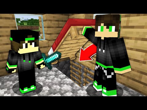 Видео: Мы нашли ТАЙНЫЙ ПРОХОД ПОД КРОВАТЬЮ в Майнкрафте ! Вова и Витя 😱😱😱 ТРОЛЛИНГ