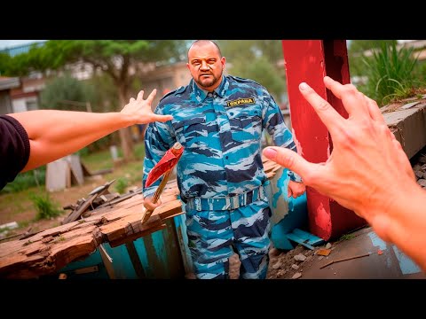 Видео: ПОБЕГ от РАЗЪЯРЕННОЙ ОХРАНЫ на ЗАБРОШКЕ !