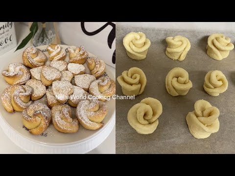 Видео: Բերանի մեջ հալվող կաթնաշոռով թխվածքաբլիթներ - Վարդեր թխվածքաբլիթ - Печенье «Розочки»