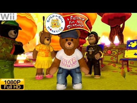 Видео: Мастерская Build A Bear: A Friend Fur All Seasons — геймплей Wii 1080p (эмулятор Dolphin GC/Wii)