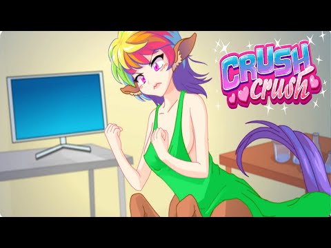 Видео: Эта девочка сделает тебя понилюбом, или слишком толстая отсылка на MLP в Crush Crush