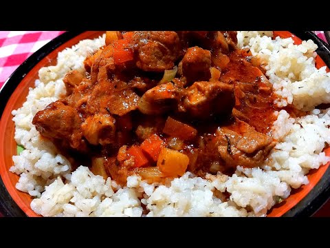 Видео: КРЕХКО СВИНСКО С ОРИЗ 😋🍛