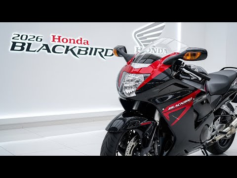 Видео: Honda CBR 1300XX Super Blackbird 2026 года официально представлен! Первый взгляд!