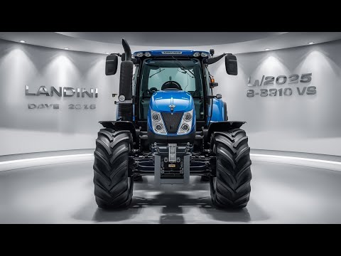 Видео: Landini 8-310 VS Drive – Итальянский трактор будущего | Мощность, комфорт и технологии