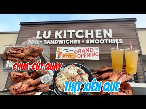 Видео: Недавно открывшийся магазин Lu Kitchen, жареная свинина, жареные перепела @cobatiengiang7466