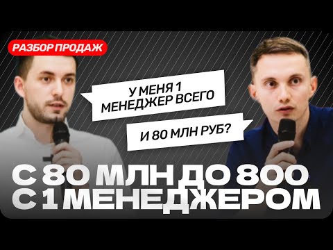 Видео: Как заработать 800 млн. руб. с 1 менеджером? Система KPI и структура отдела продаж