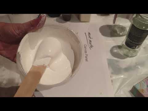 Видео: How to make Gesso at home. Как сделать Джессо самим. Дешево и доступно. #0182